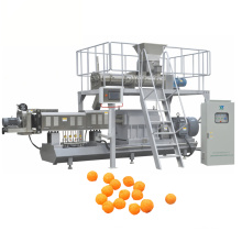 puffed cheese ball double screw extruder production line
